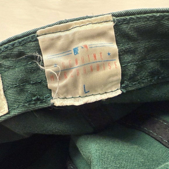 Used Oakland A’s Baseball VTG Green Hat Cap Worn Fitted Large The Franchise - Picture 10 of 10